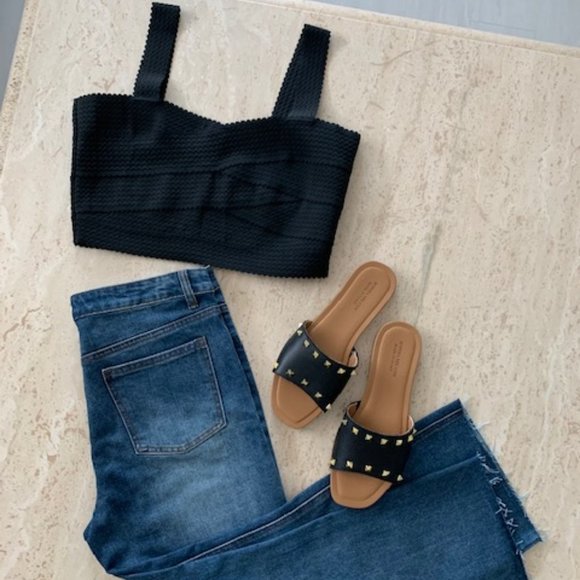 Scalloped Mod Crop Top - Picture 10 of 10